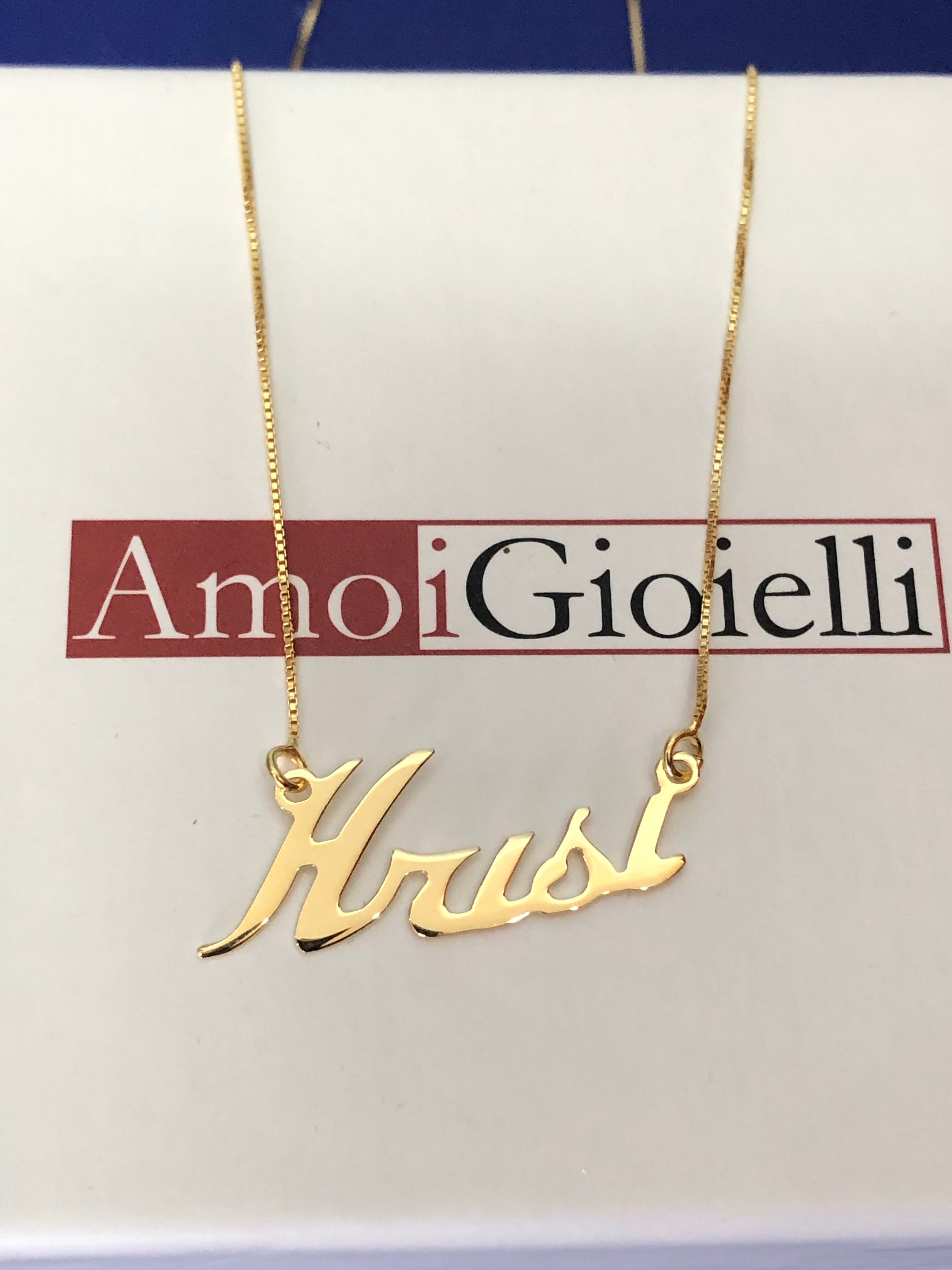 Collana con nome